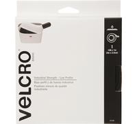 VELCRO(R) Brand Industrial Strength Low Profile Tape 1"X10'-White 91110