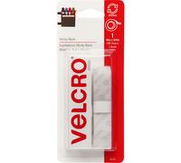 VELCRO(R) Brand Sticky Back Tape .75"X18"-White 90079