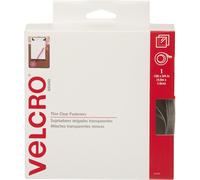 VELCRO(R) Brand Thin Fasteners Tape .75"X15'-Clear