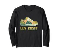 Velcro Shoes. Why Knot? Long Sleeve T-Shirt