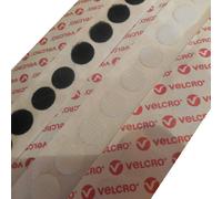 VELCRO Brand VEL-EC60249 Heavy Duty Stick On Coins 45mm White 6 Sets