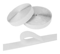 Velcro Tape, SelfAdhesive, Extra Strong, 8 m x 2 cm, DoubleSided, White