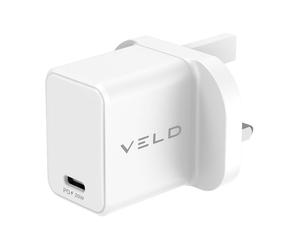 VELD VH20BW Super Fast USB Type-C 20 W Wall Charger