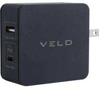 VELD Super-fast 2 Port Travel Charger - 42W