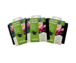 velda Cloth Planting Basket Liner 45 x 45cm (3 Pack)