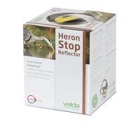 velda Heron Stop Reflector 128034 Mirror Swimming Ball Against Herons and Pigeons Chrome