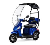 Veleco DRACO - Mobility Scooter With Canopy 3 wheel lithium/lead-acid