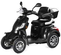 Veleco Faster 4 Wheeled Mobility Scooter with Lithium-Ion Battery (Black) | Mobility Aid, Electric Scooter