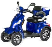 Veleco Faster 4 Wheeled Mobility Scooter with Lithium-Ion Battery (Blue) | Mobility Aid, Electric Scooter