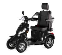 VELECO Faster with Adjustable Captain Seat The Ultimate Mobility Device Fully Assembled Disability Aid (Black)