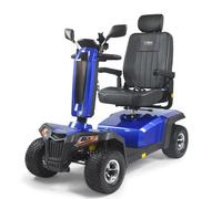 VELECO SHARPY PRO- Four-Wheel Vehicle with Powerful Engine and Long-Lasting Battery, Installed with Big Tyres (Blue)