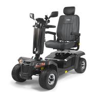 VELECO SHARPY PRO- Four-Wheel Vehicle with Powerful Engine and Long-Lasting Battery, Installed with Big Tyres (Black)