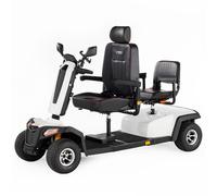 VELECO SHARPY Twin - Four-Wheel Dual-Seat Ride-On Vehicle with Powerful Engine and Long-Lasting Battery (White)