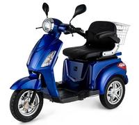 Veleco ZT15 3 Wheeled Mobility Scooter, Blue