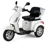 Veleco ZT15 3 Wheeled Mobility Scooter, White