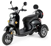 Veleco ZT63 3 Wheeled Mobility Scooter, Black