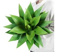 velener Agave Succulent Cactus Green Fake Plant 56cm- Tall Artificial Plants Indoors Living Room Floor Office Garden Ornaments Outdoor Home Decor, Garden Accessories, Grave Ornaments, Garden Gifts