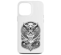 Veles Rune Symbol Slavic Pagan Shaman Dark Totem Art Case for iPhone 13 Pro Max