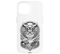 Veles Rune Symbol Slavic Pagan Shaman Dark Totem Art Case for iPhone 15