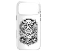 Veles Rune Symbol Slavic Pagan Shaman Dark Totem Art Case for iPhone 17 Pro Max