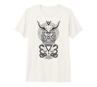 Veles Totem Slavic Pagan Symbol Magic Wealth Forest Premium T-Shirt