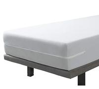 Velfont Mattress Encasement 140x190/200cm Double Size Breathable Microfiber 30cm Deep Fitted Skirt