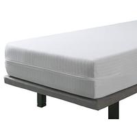 Velfont Mattress Encasement 160x190/200cm Euro King Resistant And Breathable Zipped 30cm Deep Fitted Skirt