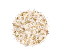 Veli Aurea Wall/ Ceiling Light Large White/Gold