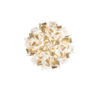 Veli Aurea Wall/ Ceiling Light Medium White/Gold