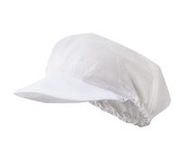 VELILLA 93 - Cofia Lady with Grid (White) One Size