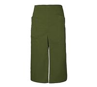 VELILLA Long Apron with Opening and Pockets, Unisex, Adult, Hunting Green, One Size