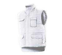 Velilla Serie 108-Multi- pocket vest (size M) white colour