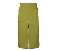 VELILLA Unisex Adult Long Apron with Opening and Pockets, Neon Yellow, One Size