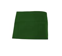 Velilla Unisex Delantal Corto comandero Kurze Kochschürze, Waldgrün, One Size