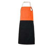 VELILLA Unisex Delantal Peto Bicolor 404210B_43 Bib Apron Two-Tone