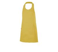 VELILLA Unisex Delantal Tipo Peto Corto Y Abotonado Short bib apron with button placket