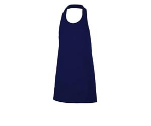 VELILLA Unisex Delantal Tipo Peto Corto Y Abotonado Short bib apron with button placket