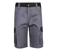 VELILLA Unisex Two-color Bermuda; And Black; Multi-Pocket Two-tone - Grey & Size 34, Grey And Black, 40 UK