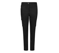 VELILLA Women's Multi-Pocket Stretch Pant Work Utility, Black/White, UK XL
