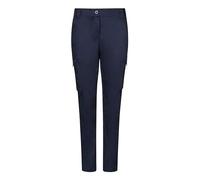 VELILLA Women's Multi-Pocket Stretch Work Utility Pant, Navy Blue, 8