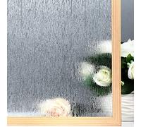 VELIMAX Static Cling Rain Glass Window Film Removable Rain Decorative Window Film Privacy Window Sticker Anti-UV Heat Control No Glue (45 x 200cm)
