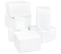 Velinda 6 pcs coloured,building blocks, soft,foam,children,kids, toy,nursery,playgroup (colour: white)