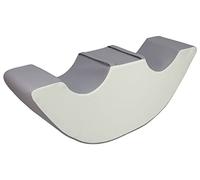 Velinda Duo Soft Play Rocker, foam rocker, nursery, playground, play (colour: white,grey)