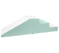 Velinda Large Building Blocks Foam Building Blocks Soft Stones Crawling Landscape Climbing Set (Colour: White, Mint)