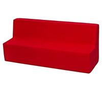 Velinda Soft Foam Sofa, Kids, Children, Comfy, Bed, Nursery, Kids Furnitures, Play Relax (colour: red)