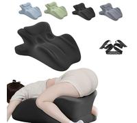 Veliqu Sweet Spot Pillow, The Spark Pillow, 27° Angle Perfect Position, Deep Position Support to Deeper Connection, Enhance Experience, for Back Relief, Bedroom and Home (A)