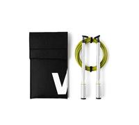 Velites Cyclone Ultralight Aluminium Jump Rope | Silver | 360º Swivel with Double Bearing | Ideal for Double and Triple Jumps, Crossovers and Advanced WODs