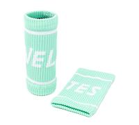 Velites I Flexible Fabric Wrist Band I Provides Support and Security for Your Workouts I Better Grip on Bar I Protect Sensitive Skin and get I One Size fits all (Mint)