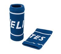 Velites I Flexible Fabric Wrist Band I Provides Support and Security for Your Workouts I Better Grip on Bar I Protect Sensitive Skin and get I One Size fits all (Blue)