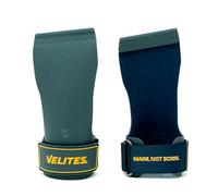 Velites I Hand Grips Quad Ultra Chalk Free I for Crosstraining or Gym Athletes I Improve Your Results and Get Your Goals I Discover Our Sizes and Colours. (Green, XL)